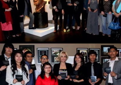 BARRON DONATES BARRON’S POWER WORDS FOR ART.LIFE