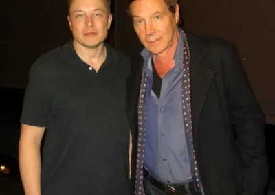 BARRON MEETS WITH ELON MUSK