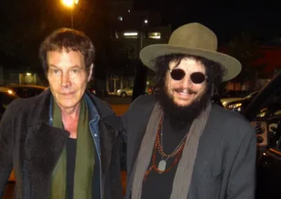 BARRON WITH PRODUCER DON WAS