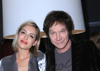 Mark B Barron attends Elon Musk’s Tesla Event dedicating Led Zeppelin’s 50th Anniversary