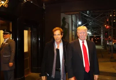 BARRON ATTENDS PIERS MORGAN BOOK RELEASE IN NEW YORK WITH POWER PLAYERS